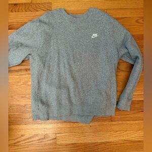 Nike Heather Gray Crewneck Sweatshirt